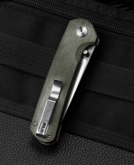 BESTECH SLEDGEHAMMER BG31B-1 Yeşil Micarta Sap D2 Çelik Çakı