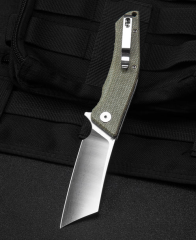 BESTECH CUBIS BG42B Micarta Sap D2 Çelik Çakı