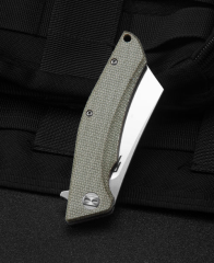 BESTECH CUBIS BG42B Micarta Sap D2 Çelik Çakı