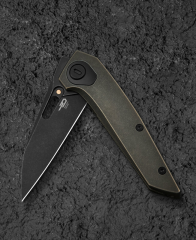 BESTECH VK-VOID BT2305D Siyah Bronz Stonewash Titanyum Sap Siyah Stonewash Elmax Çelik Çakı