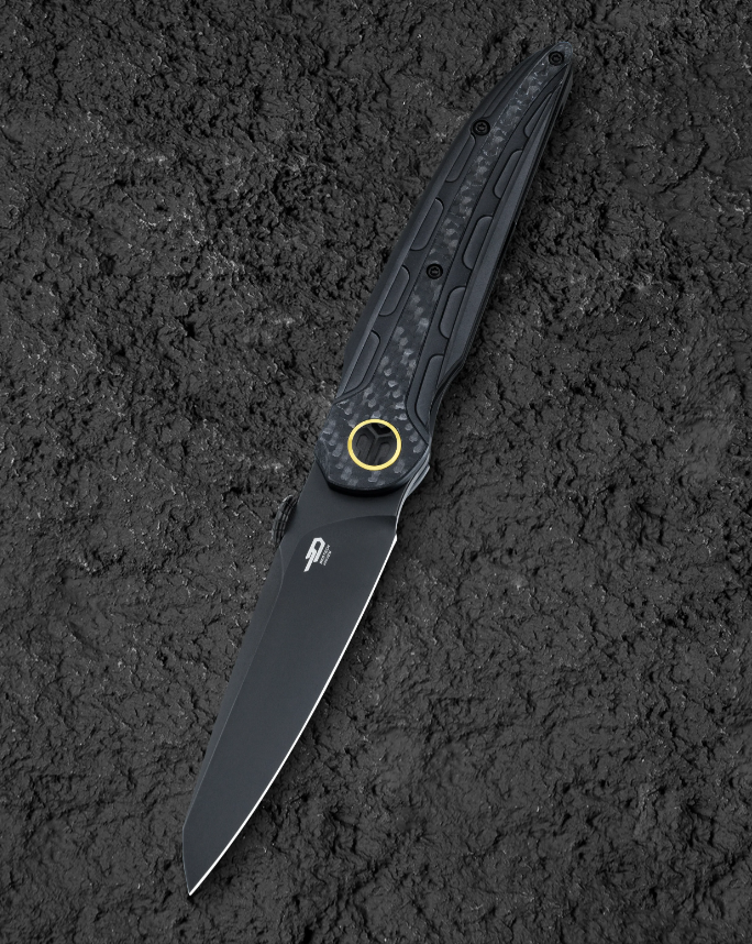 BESTECH PRYDWEN BT2409D Titanyum Sap M-CUT Çelik Çakı