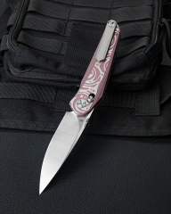 BESTECH MOTHUS BT2206D Titanyum Sap M390 Çelik Çakı