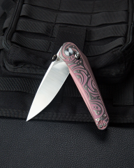 BESTECH MOTHUS BT2206D Titanyum Sap M390 Çelik Çakı