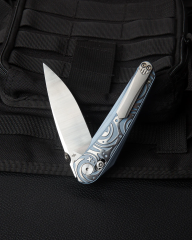 BESTECH MOTHUS BT2206A Titanyum Sap 390 Çelik Çakı