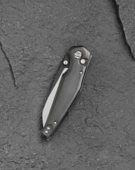 BESTECH SNAKEBIRD BG58B Siyah Mikarta Sap 14C28N Çelik Çakı