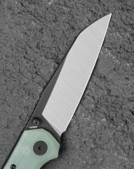 BESTECH SNAKEBIRD BG58D Şeffaf G10 Sap 14C28N Çelik Çakı