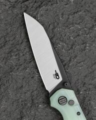 BESTECH SNAKEBIRD BG58D Şeffaf G10 Sap 14C28N Çelik Çakı