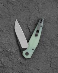 BESTECH SNAKEBIRD BG58D Şeffaf G10 Sap 14C28N Çelik Çakı