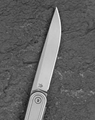 BESTECH INK BT2502A Gümüş Titanyum Sap MagnaCut Çelik Çakı