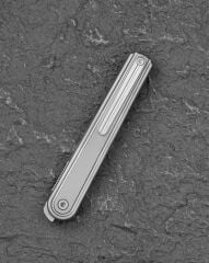 BESTECH INK BT2502A Gümüş Titanyum Sap MagnaCut Çelik Çakı