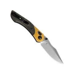 Kizer Mini Mystic | Nitro-V | Aluminum+Burlap Micarta | KizerV™ 3636A2