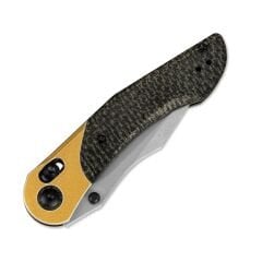 Kizer Mini Mystic | Nitro-V | Aluminum+Burlap Micarta | KizerV™ 3636A2