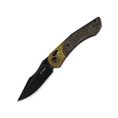 Kizer Mini Mystic | 154CM | Burlap Micarta+PEI | KizerV™ 3636C1