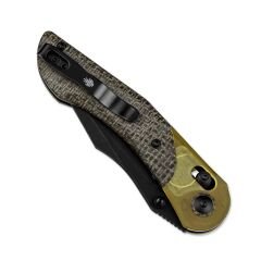 Kizer Mini Mystic | 154CM | Burlap Micarta+PEI | KizerV™ 3636C1