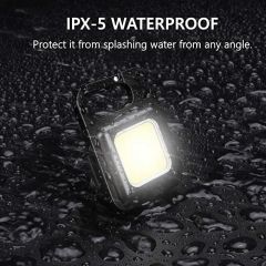 Cob Rechargeable Keychain Light