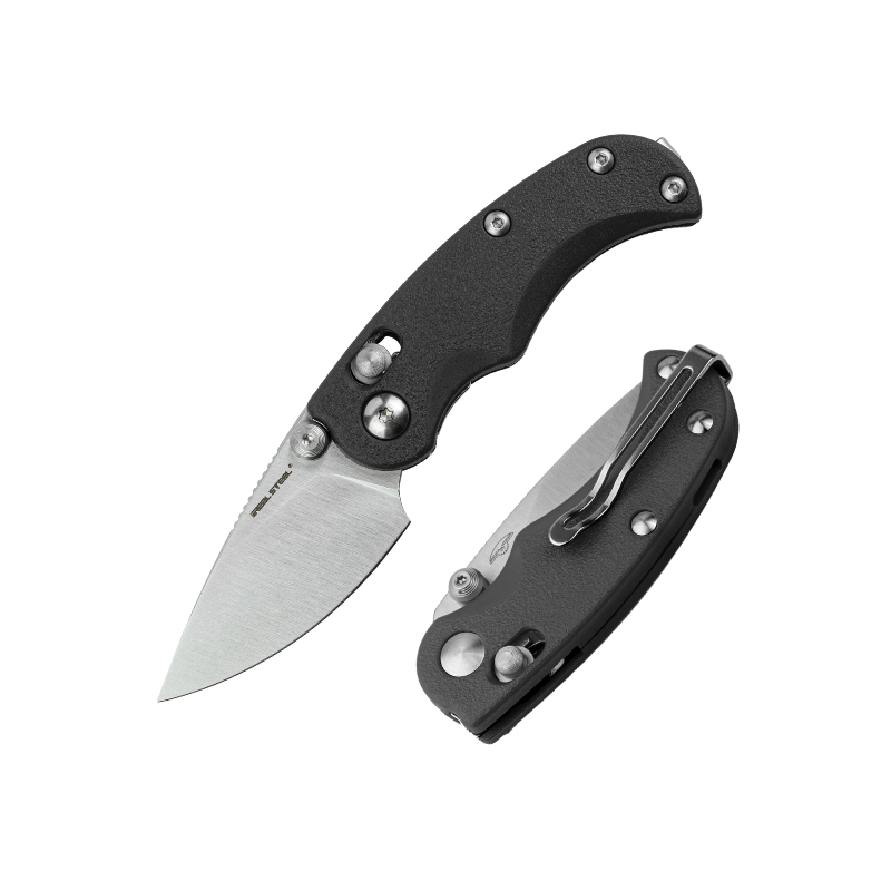Real Steel Esca | Naylon + Cam Elyaf Sap | 12C27 Çelik Mini Çakı | 7181SB
