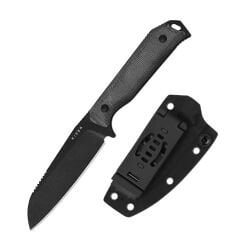 Kizer Begleiter Fix | Mikarta Sap | CPM-3V Çelik Bıçak | 1045MS1