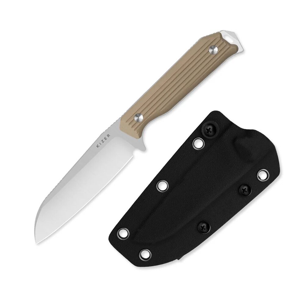 Kizer Begleiter Fix | AEB-L | G10 | Hollow Grind | 1045MS2