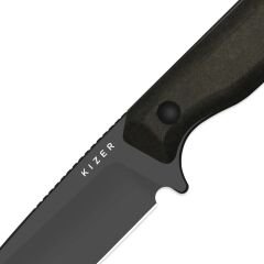 Kizer Begleiter Fix | 3V | Richlite (Chocolate Glacier) | Hollow Grind | 1045MT1