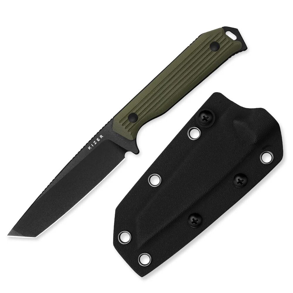 Kizer Begleiter Fix | AEB-L | G10 | Hollow Grind | 1045MT2
