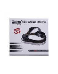 SENSÖRLÜ ŞARJLI KAFA LAMBASI WATTON WT-318