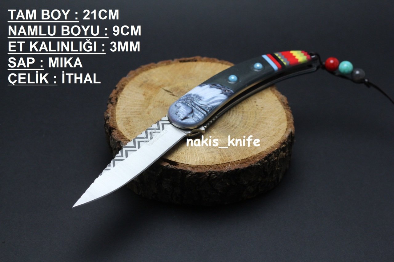 Apache Çakı ( Siyah )