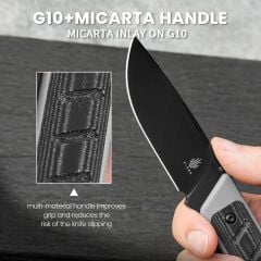 Smolt | 3V | G10+Micarta | 1063A1