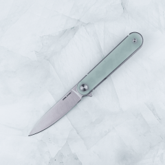 Real Steel Iris Flipper | G10 Sap | 12C27 Çelik Çakı | 8061AN