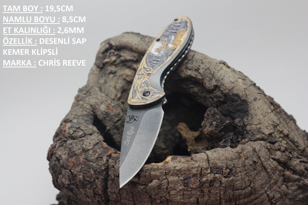 Chris Reeve Geyik Çakı ( Yeşil )