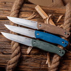 Real Steel Pathfinder | Mikarta Sap | 14C28N Çelik Bıçak | 3851D