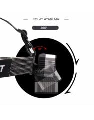 4 MODLU SENSÖRLÜ ŞARJLI GÜÇLÜ KAFA LAMBASI WATTON WT-248