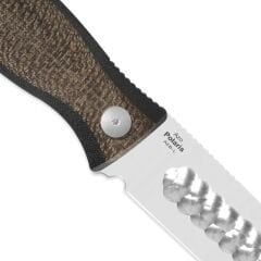 Polaris | AEB-L | Burlap Micarta & G10 | 1100A3