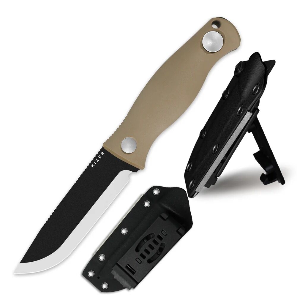 Kizer Polaris | G10 Sap | 1095 Çelik Bıçak | 1100A4