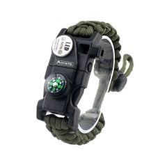 Paracord Hayatta Kalma Kamp Bilekliği