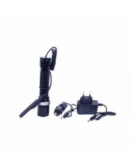 TÜFEK VE BİSİKLET FENERİ ŞARJLI PİLLİ WATTON WT-040