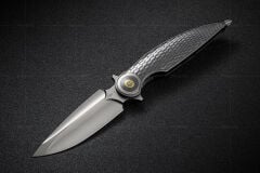 RK Viper 4-B-DG | Koyu Gri Titanyum İntegral Sap | Bohler M398 Çelik Çakı | RK-14213-4