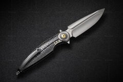 RK Viper 4-B-DG | Koyu Gri Titanyum İntegral Sap | Bohler M398 Çelik Çakı | RK-14213-4