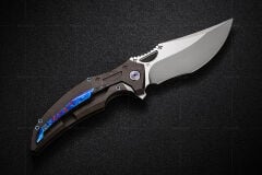 Rike RK S05-DG | Koyu Gri Titanyum Sap | Bohler M390 Çelik Çakı | RK-13408-2
