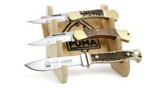 PUMA 3 lü Ahşap Bıçak Standı
