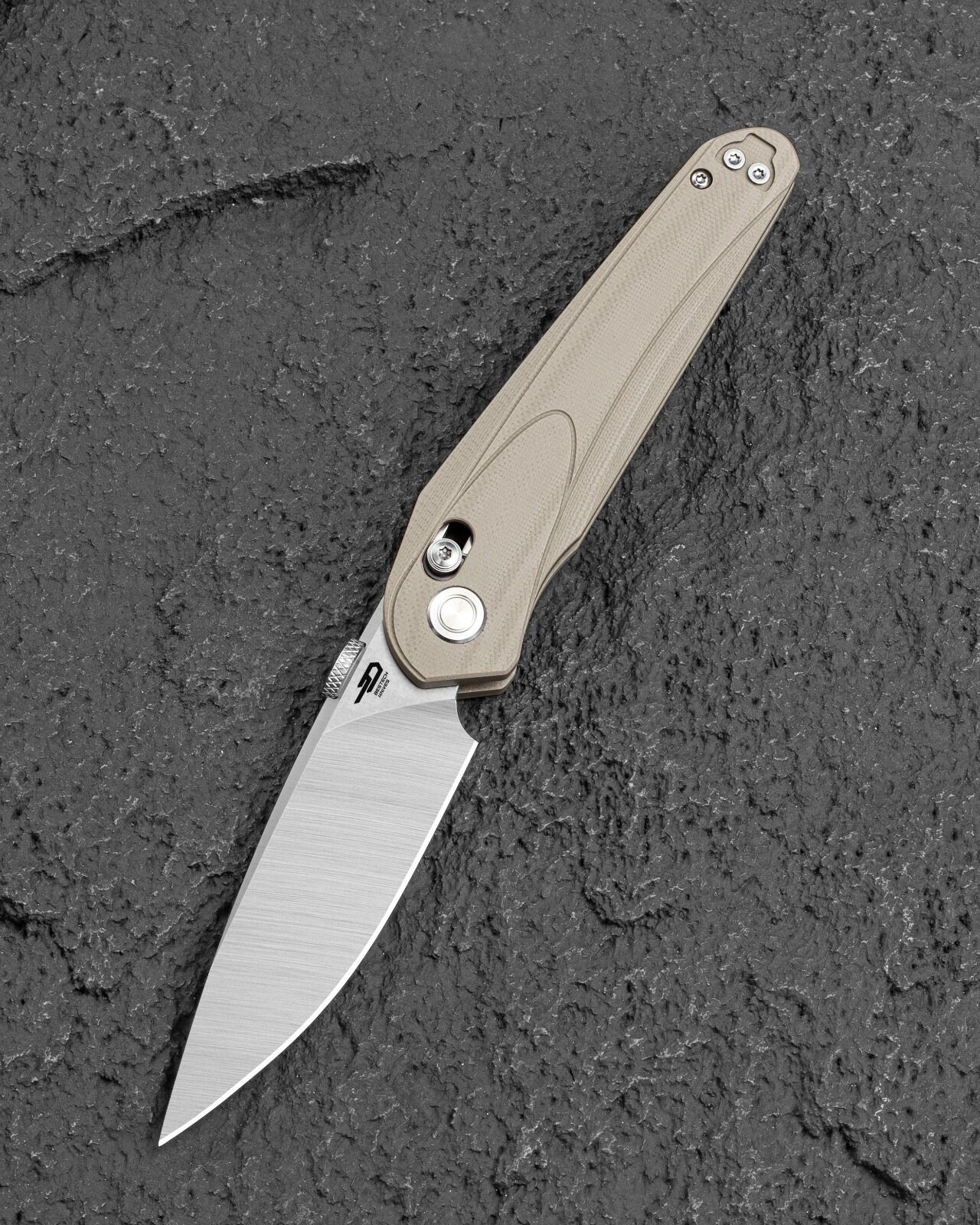 BESTECH MOTHUS BG67B Tan G10 Sap 14C28N Çelik Çakı