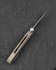 BESTECH MOTHUS BG67B Tan G10 Sap 14C28N Çelik Çakı