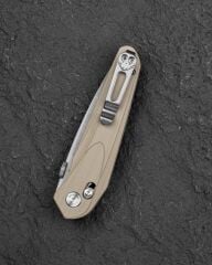 BESTECH MOTHUS BG67B Tan G10 Sap 14C28N Çelik Çakı