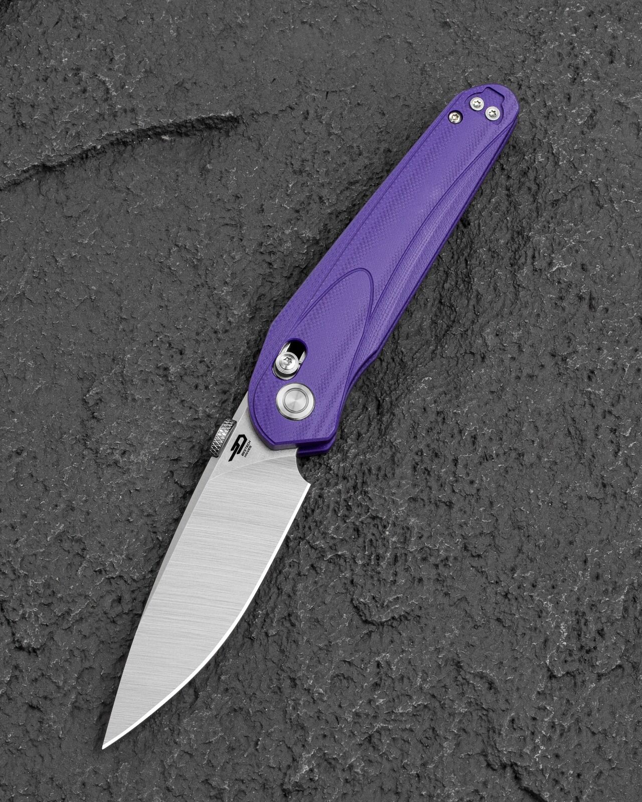 BESTECH MOTHUS BG67C Mor G10 Sap 14C28N Çelik Çakı