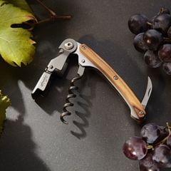 Deejo Waiter's Knife, Olive Wood Tirbuşon