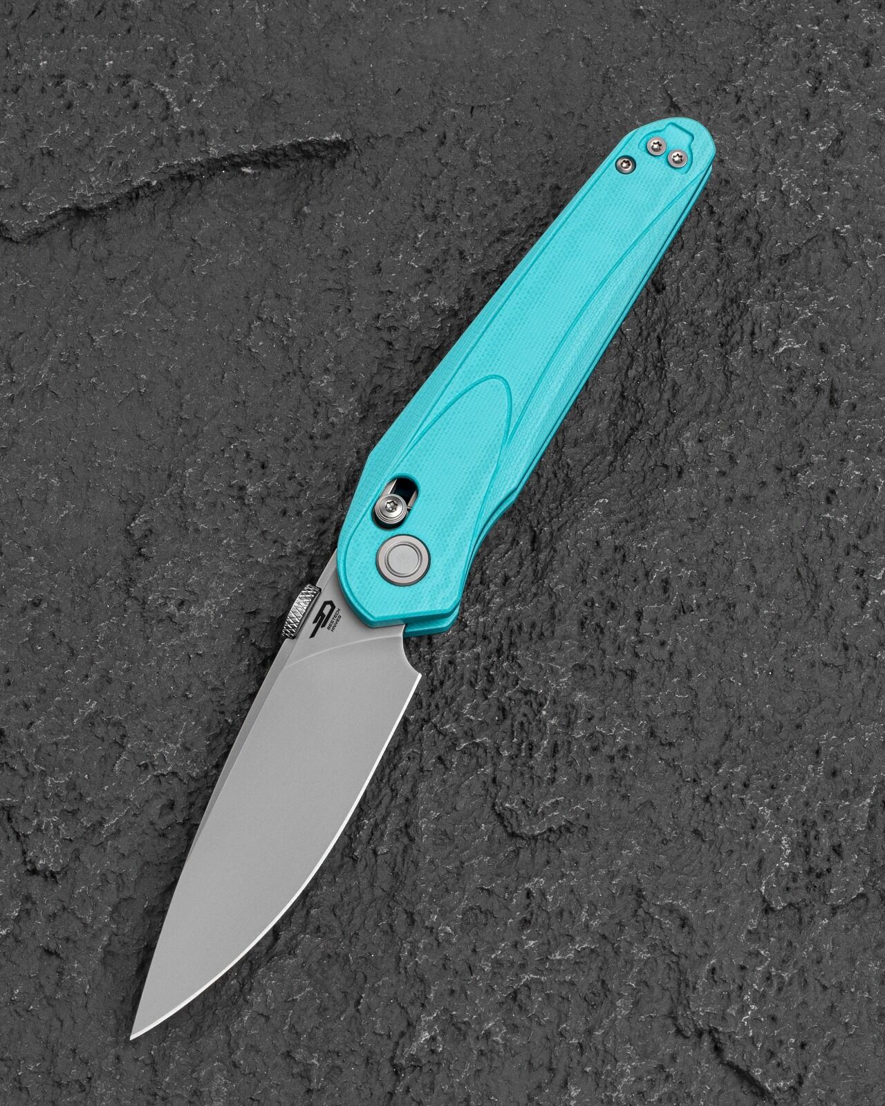 BESTECH MOTHUS BG67D Tiffany Mavi G10 Sap 14C28N Çelik Çakı