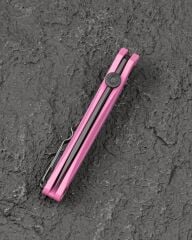 BESTECH MOTHUS BG67E Açık Pembe G10 Sap 14C28N Çelik Çakı