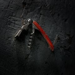 Deejo Waiter's Knife, Coral Wood Tirbuşon
