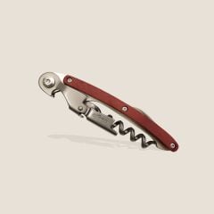 Deejo Waiter's Knife, Coral Wood Tirbuşon