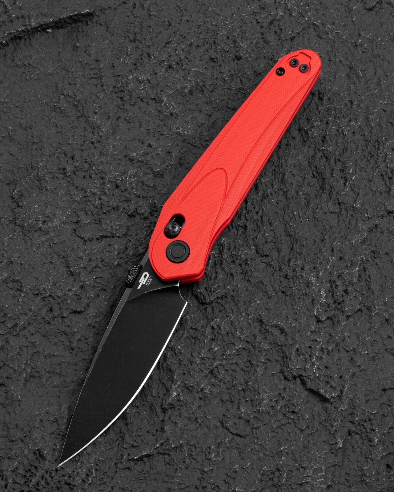 BESTECH MOTHUS BG67H Kırmızı G10 Sap 14C28N Çelik Çakı