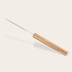 2 Deejo Paring Knives, Olive and Coral Wood / Japonese Bıçak Seti